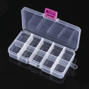 Organizzatore per Oggetti in PP a 10 Scomparti con Portapillole e <span class=keywords><strong>Scelta</strong></span> di Colori - Product Image 4