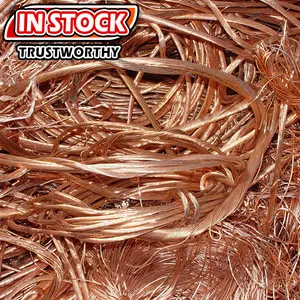 Factory Red Bright Scap Copper Ready To Ship In Low MOQ Copper Wire Scrap/high Purity Copper Brass Scrap