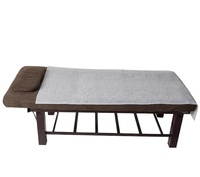 Draps de lit jetables en tissu non tissé et coussins de massage imperméables et résistants à l'huile épaissis pour les salons de beauté