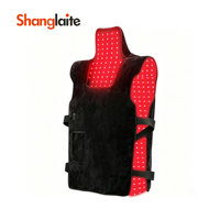 Shanglaite Nouvelle Ceinture Portable à Lumière Rouge Haute Puissance 80W 660nm/850nm pour Soulagement des Douleurs Corporelles, Utilisation à Domicile Complète
