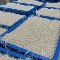 Perles d'eau douce naturelles blanches immaculées, rondes de 4-5 mm, qualité 5A, brin semi-finie pour la fabrication de bijoux DIY