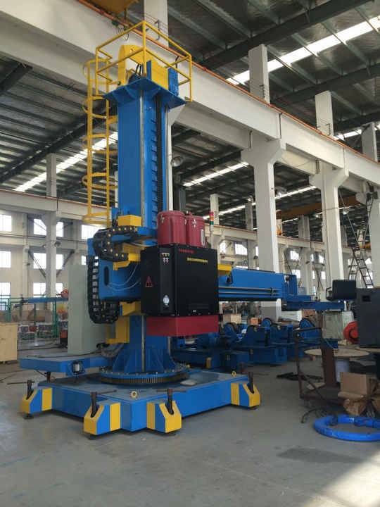 Motorized Rotation and Steel Pipe Welding Column Manipulator