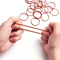 Joint torique en silicone rouge moulé sur mesure, étanche, résistant à la chaleur, dureté 20-90 Shore, service OEM, approuvé ROSH/REACH pour