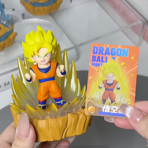 HOLLYBOX <span class=keywords><strong>Dragon</strong></span> Super Saiyan <span class=keywords><strong>Ball</strong></span> <span class=keywords><strong>Z</strong></span> Veilleuse Lumineuse Boîte Mystère <span class=keywords><strong>Figurine</strong></span> Son Goku Vegeta Ornement de Bureau Jouet Anime de <span class=keywords><strong>Collection</strong></span> - Product Image 3