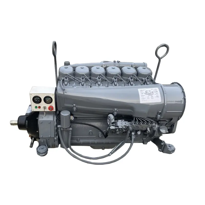 F6l912 Dieselmotor 100hp Luchtgekoelde 6 Cilinder Motor Met Koppeling F6l912 Motor Voor F6l912 Deutz Motor