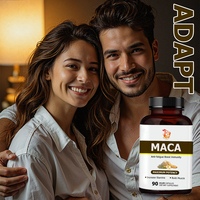 Capsules Énergisantes Personnalisées pour Adultes à Base de Maca et de Ginseng – Mélange Herbal pour Augmenter l'Énergie et la Force