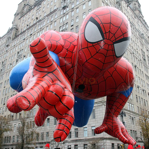 Ballons de Personnages de Films du Défilé de Thanksgiving de <span class=keywords><strong>Macy</strong></span>'s, Ballons 3D Spider-Man en Hélium pour Événements - Product Image 4