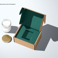 Boîte rigide personnalisée avec logo, insert en EVA, style kit de rasage haut de gamme, emballage de luxe, boîte cadeau magnétique avec fermeture