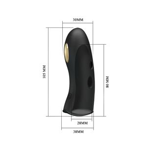 Prodotto del sesso della signora Vibratore a 7 dita con scossa elettrica masturbatore elettrico da amore carino - Product Image 4