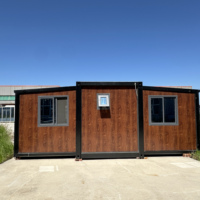 Maison miniature à prix d'usine avec cuisine et salle de bain, maisons, habitations, maison conteneur extensible, maison modulaire mobile préfabriquée