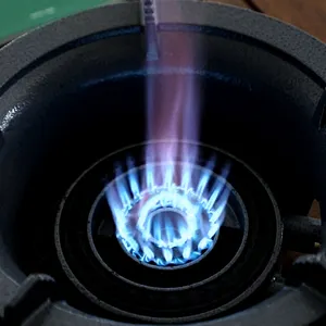 Queimador de cozinha chinês alta pressões, ferro fundido queimador de gás queimador para fogão