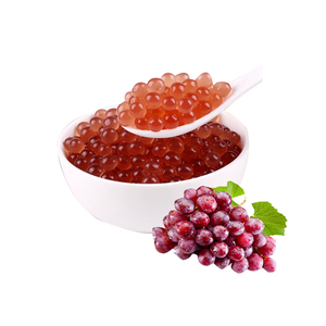 Billes de Boba Éclatantes de Raisin en Gros pour Bubble Tea, Certifiées Halal, Sans Sucre, Fournisseur de Taïwan, Chine, Qualité Alimentaire Concentrée - Product Image 3