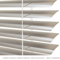 Persianas Venecianas Manuales de Aluminio, Profesionales, Comerciales, con Control Inteligente, 50 mm, Personalizadas, Impermeables, Estilo Art Deco Francés