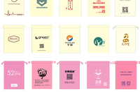 Ventas calientes Ecológico al por mayor 210d Bolsa con cordón grande con logotipo impreso personalizado Bolsa no tejida colorida