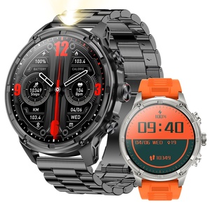 นาฬิกาสมาร์ทวอทช์ผู้ชาย รุ่น <span class=keywords><strong>V99</strong></span> หน้าจอขนาดใหญ่พิเศษ พร้อมไฟฉาย รองรับการโทรผ่านบลูทูธ วัดอัตราการเต้นของหัวใจ วัดความดันโลหิต แอนิลโล อินเทลิเจนเต้ ปารา ฮอมเบร - Product Image 1