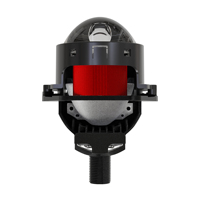 MJTS mise à niveau de voiture phares LED projecteur lentille faisceau Laser feux de direction 90W puces lumineuses rapides phare de conduite optique