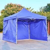 Estructura de Techo Tipo Canopy, Carpa Plegable Resistente de 10x10/10x15, Impermeable, 5m, Parasol para Ferias Comerciales y Grandes Eventos