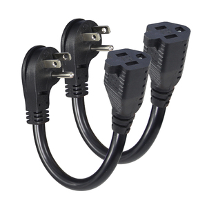 Kuncan ปลั๊กตัวผู้กับตัวเมีย NEMA 5-15P ไปยัง NEMA สายไฟ5-15R ทนต่อสภาพอากาศสำหรับอุปกรณ์อุตสาหกรรม - Product Image 1