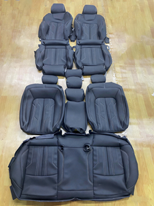 Fundas de Asiento para Coche, Juego Completo de Piel de Alta Calidad, Fundas Específicas para <span class=keywords><strong>Audi</strong></span> A2 <span class=keywords><strong>A3</strong></span> A4 A5 A6 A7 - Product Image 1