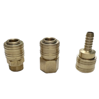 Raccords pneumatiques rapides en laiton de style allemand DN 7.2, compatibles OEM et interchangeables avec les raccords à déconnexion rapide de type Rectus 26