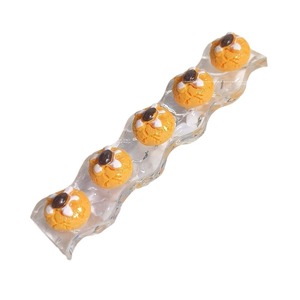 Hellokitty cosmétiques porte-stylo spécial Hamburger pain <span class=keywords><strong>tarte</strong></span> nourriture jouet résine Kt chat visage brosse avec crayon à lèvres - Product Image 5