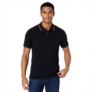 Chemises Polo pour Hommes, Vente en Gros, OEM ODM, Coton Premium, Fabricant de Vêtements à Marque Privée, Col Rayé, Polo de Golf - Product Image 1