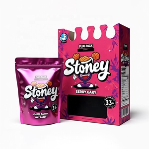 Benutzer definierte umwelt freundliche Einzelhandel Counter Top Display Karton Lebensmittel verpackung Kraft papier boxen für Mylar Bag - Product Image 2