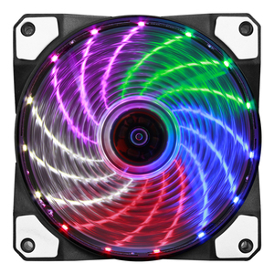 Computer Case Fan 12Cm 12025 Led Light Ventilator 1200 Rgb Case Fan Stille