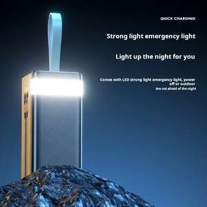 Banco de Energía Personalizado con Logotipo, 30000/40000/50000/60000 mAh, Gran Capacidad, para Regalos, Actividades al Aire Libre con Iluminación para Camping - Product Image 2