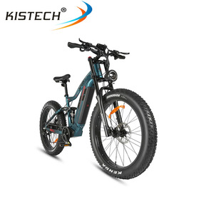 Bicicleta Eléctrica Todoterreno RSA08-II con Motor de <span class=keywords><strong>1000W</strong></span>, Batería de Litio de 48V 17AH, Velocidad Electrónica de 45km/h, Frenos de Disco Hidráulicos Dobles - Product Image 5