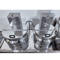Homogénéisateur de dentifrice en acier inoxydable, machine de fabrication d'émulsifiant sous vide à cisaillement élevé pour laboratoire cosmétique