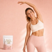 Collagène Marin en Poudre OEM ODM 454g Sans Arôme Peptides Hydrolysés Sauvages Complément Alimentaire pour Adultes en Vrac