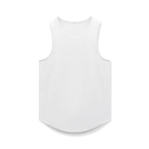 <b>Men's</b> 230 Grams Heavy Cotton Custom Logo Thermal Breathable Loose Fit Fitness Tank Top - Product Image 6
