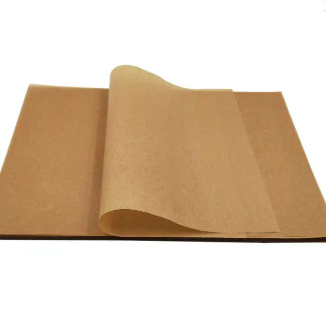 Custom size Non-Stick Precut Parchment Baking Paper Sheets for Grilling Air Fryer Steaming Cooking Oven