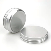Contenants cosmétiques en aluminium personnalisés de 2 oz, impression offset, bouchon à vis, OEM/ODM, emballage métallique pour parfum, étiquette privée