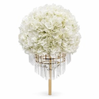 Élégante Boule de Fleurs Artificielles Hydrangea pour Centre de Table, Idéale pour Mariages, Salles de Banquet, Hôtels, Halls d'Accueil, Complexes Hôteliers, Événements et Décorations de Fêtes