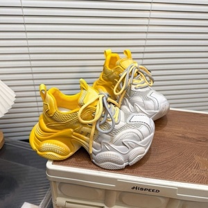 Sneakers da Donna di Design all'Ingrosso, <span class=keywords><strong>Scarpe</strong></span> Retrò Stile Dad Shoes, Traspiranti in Mesh <span class=keywords><strong>con</strong></span> <span class=keywords><strong>Tacco</strong></span> <span class=keywords><strong>Alto</strong></span>, <span class=keywords><strong>Scarpe</strong></span> <span class=keywords><strong>Sportive</strong></span> Casual MOQ - Product Image 3