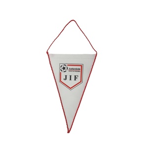 ผู้ผลิตธงขายส่ง ธงไพรด์แบบกำหนดเอง ธงสามเหลี่ยมสีแดง ขาว เขียว ธงสามเหลี่ยมแบบสั่งทำ - Product Image 4