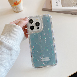 Keo <span class=keywords><strong>Dot</strong></span> Kim Cương <span class=keywords><strong>Polka</strong></span> <span class=keywords><strong>Dot</strong></span> Cao cấp Trường Hợp Điện Thoại Cho Iphone16 15 14 13 12 11 15 16Pluspromax Chống-Mùa Thu Bảo Vệ Bìa - Product Image 6