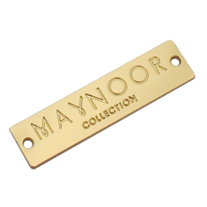 La etiqueta <span class=keywords><strong>al</strong></span> <span class=keywords><strong>por</strong></span> <span class=keywords><strong>mayor</strong></span> de la <span class=keywords><strong>ropa</strong></span> del molde fundido con los agujeros modificó <span class=keywords><strong>para</strong></span> requisitos <span class=keywords><strong>particulares</strong></span> cose en las placas - Product Image 6