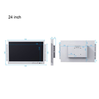 Coque en métal blanc 22 24 27 32 pouces Full HD 4K LCD moniteur d'endoscope médical pour orl