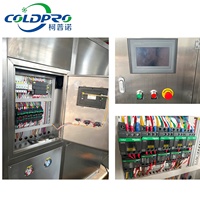 Máquina de hielo en bloques de 15 toneladas, diseño modular, fácil de instalar y mantener, adecuada para la pesca en áreas remotas.