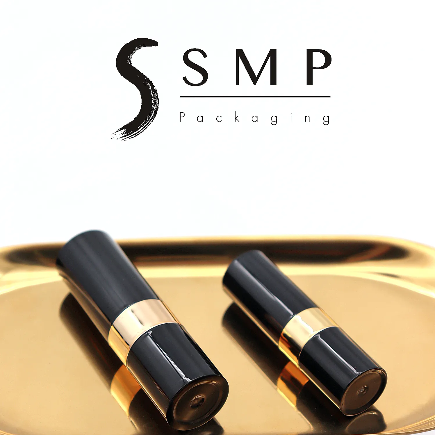 Smp Luxe Matte Lippenstift Met Design Buis Lege Ronde 1.9G Lipsticks Tube Mini Lege Lippenstift Container Tube