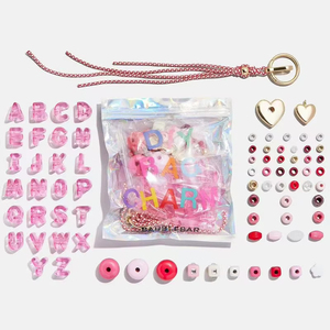 Bán buôn tự làm bảng chữ cái <span class=keywords><strong>Bead</strong></span> <span class=keywords><strong>Kit</strong></span> | tùy chỉnh Charms đối với trang sức | lý tưởng cho mặt dây chuyền & Móc khóa quà tặng & Đảng ủng hộ - Product Image 2