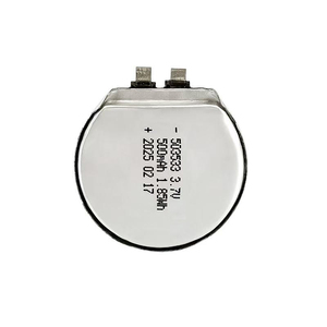GEB ウルトララウンドリポ 503533 3.7v 500mah 充電式フラットバッテリーセル リチウムポリマー リチウムイオン電池 スマートウォッチ用 503533 - Product Image 1