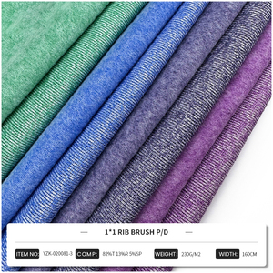 Bán buôn angora 1*1 xương sườn chải vải dệ<span class=keywords><strong>t</strong></span> telas cho Peru người phụ nữ mùa đông Áo len - Product Image 2