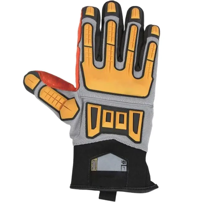 高品質の石油およびガス油田作業用手袋コンググローブ耐衝撃保護安全手袋