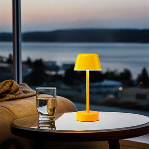Lampe de bureau moderne minimaliste en métal, lumière d'ambiance de bureau, petite veilleuse de chevet pour chambre à coucher, LED flexible, écologique - Product Image 1