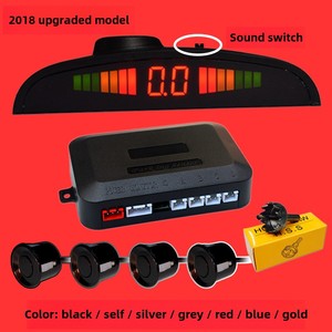 Radar Trasero Impermeable con Pantalla LCD a Color de 8 Sensores y Alerta Sonora, Asistente de Reversa de 6 Sensores, Sistema Completo de Asistencia Delantera para Coche LFD-PS-4. Sensor de 6 ejes Rev - Product Image 5