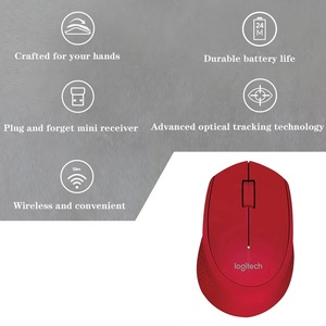 Ratón Inalámbrico Logitech M280 USB para Oficina y Estudio, Ratón de Computadora 2.4G Original al por Mayor - Product Image 2
